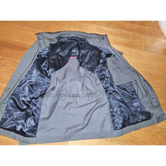 NWT! Charles Tyrwhitt Showerproof Field Jacket Charcoal Size Medium $300 - Picture 5 of 13